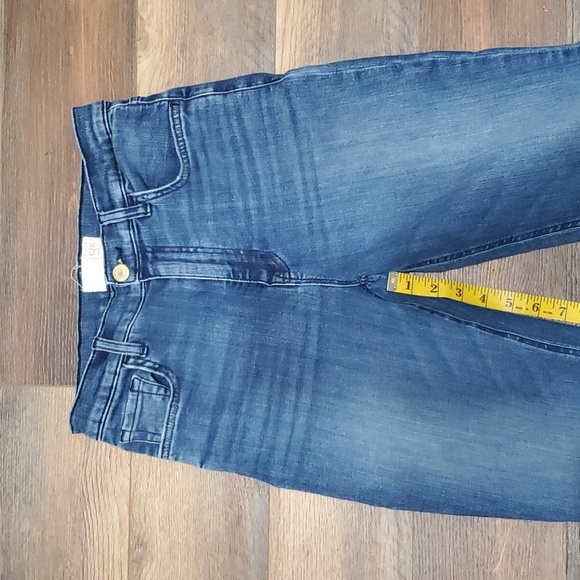 Current/elliot blue straight leg denim jeans euc - Picture 3 of 8